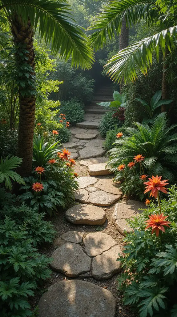 natural stone pathway designs