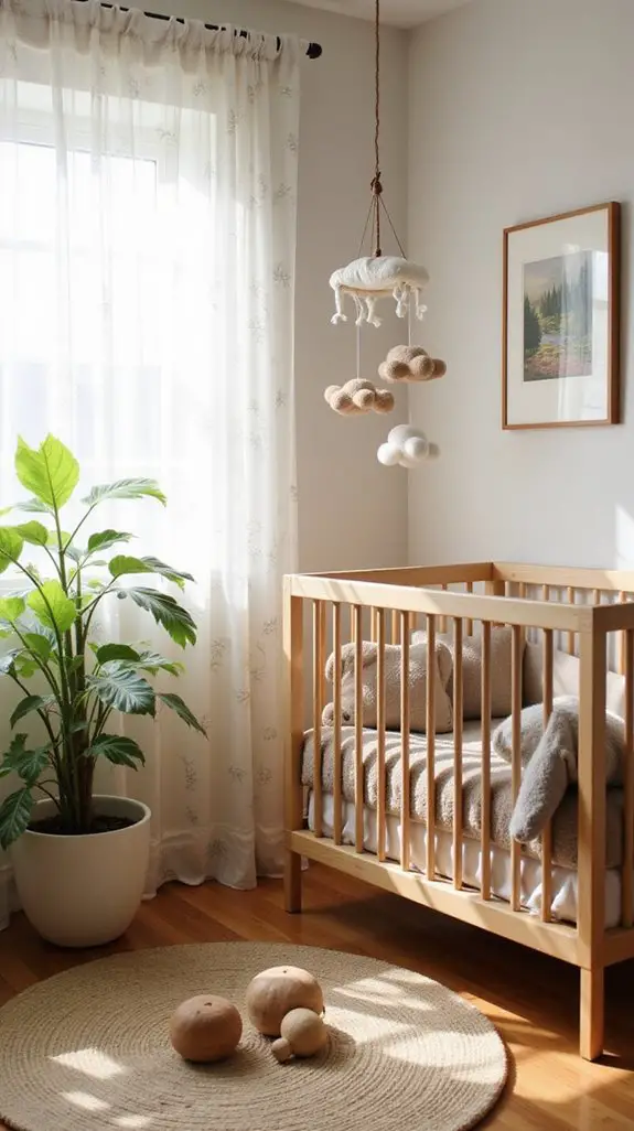 nature inspired calming decor