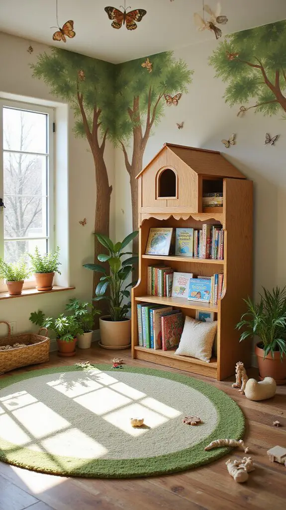 nature inspired child s room decor