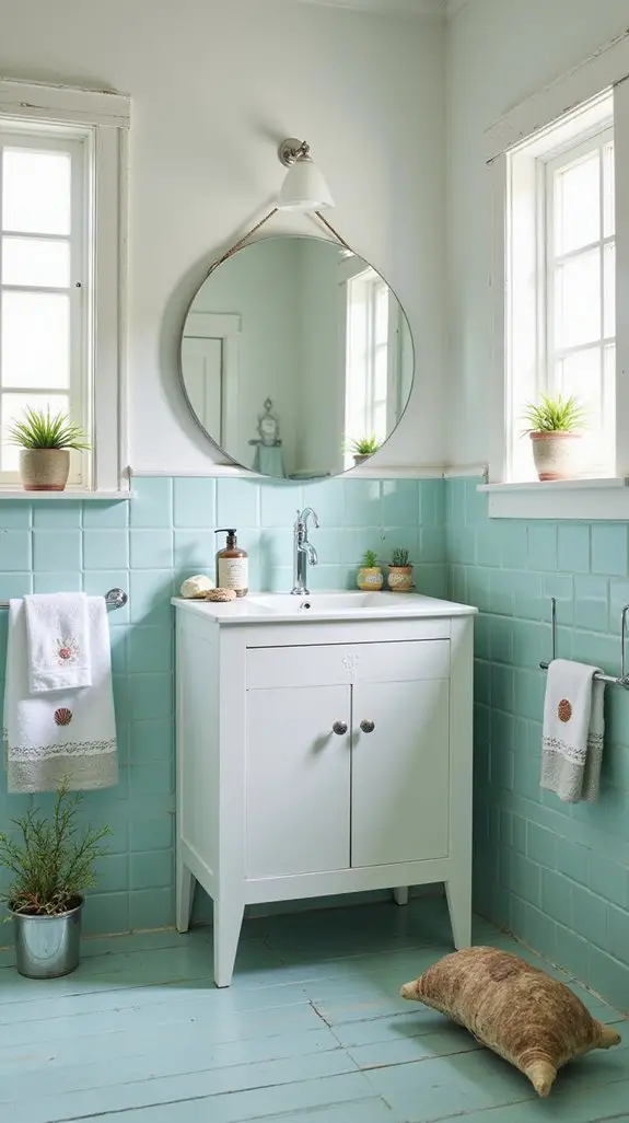 ocean inspired bathroom decor
