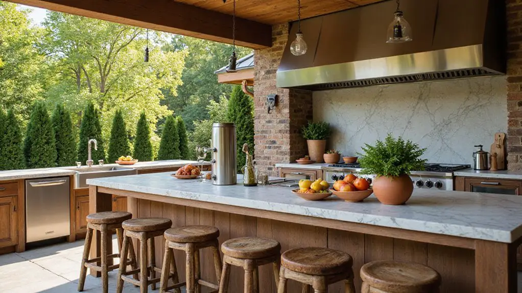 outdoor kitchen design inspiration