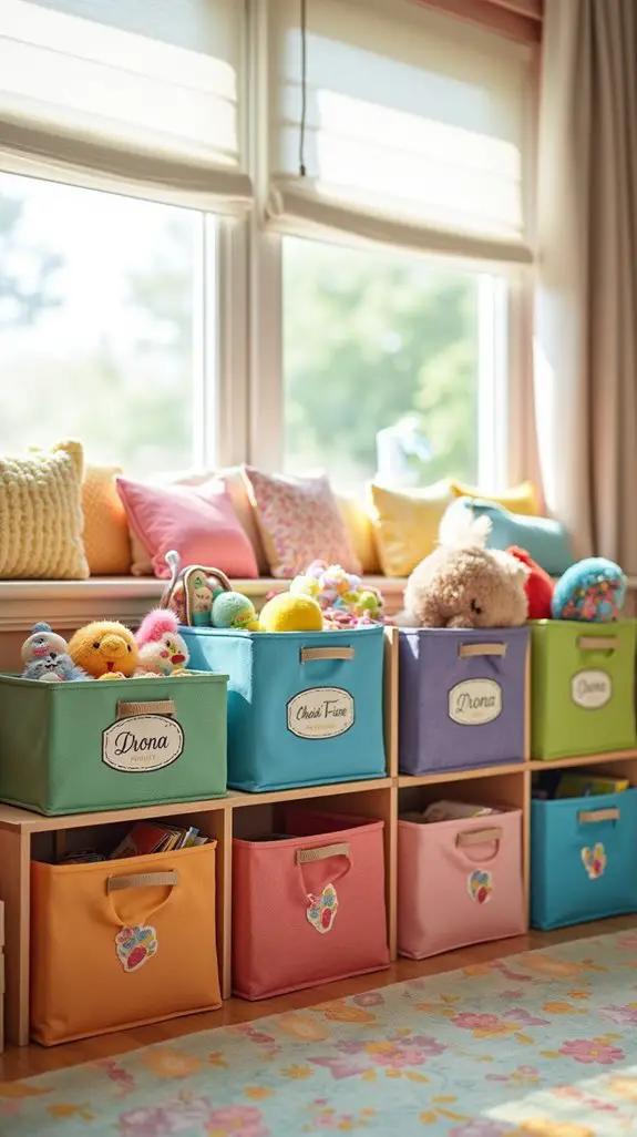 personalized organized play areas