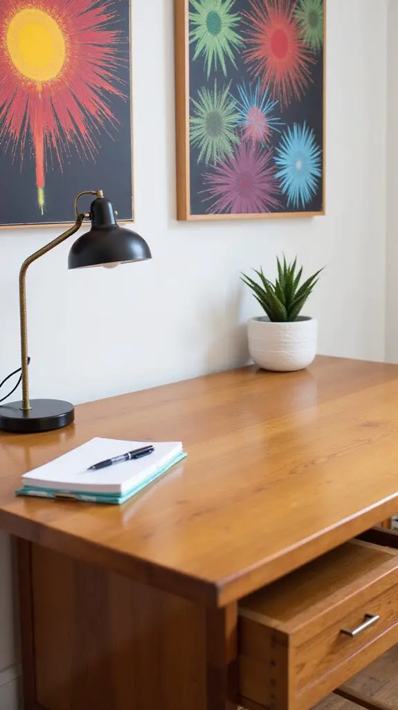 personalized workspace wall art