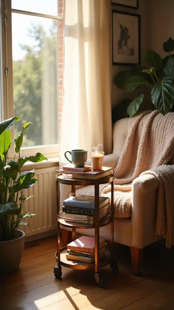 portable reading cart essentials