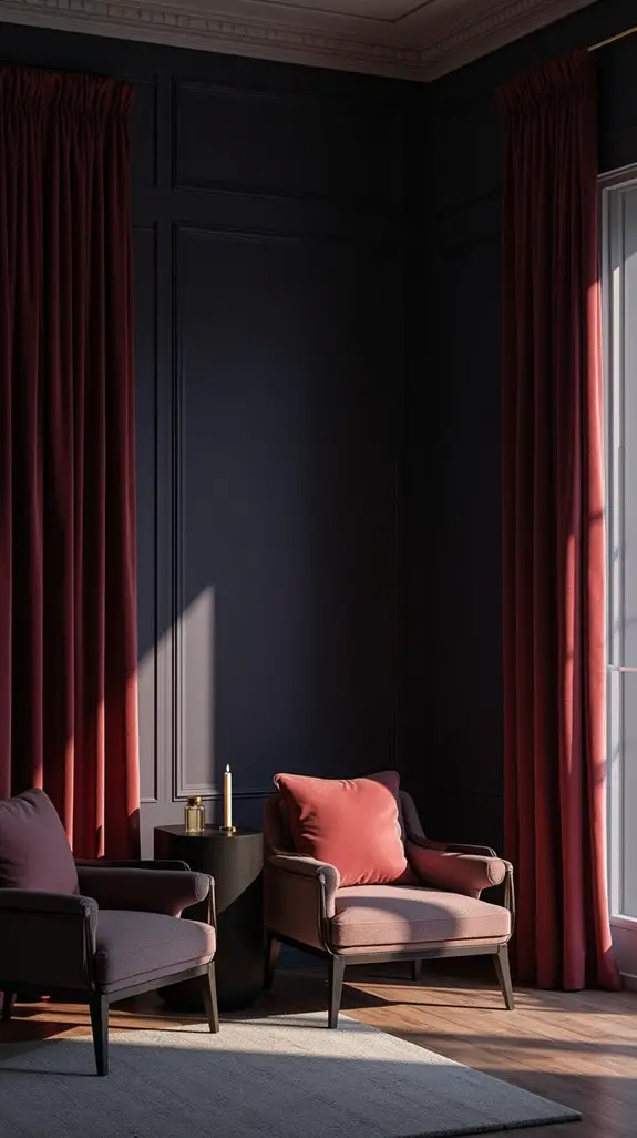 rich dark tones elegance