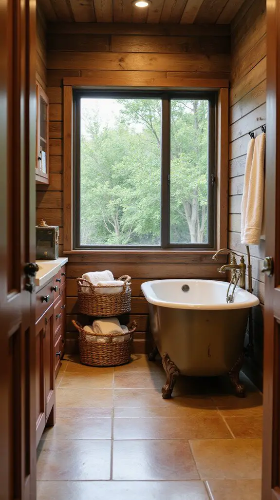 rustic elegance meets comfort