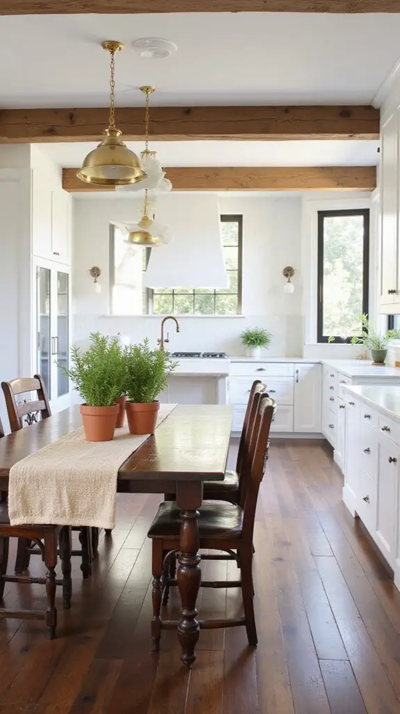 rustic warmth with durability