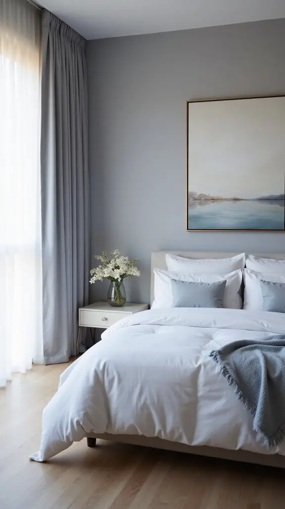 serene bedroom color palette