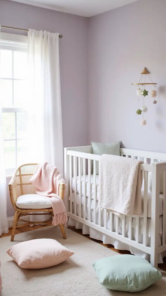 serene soft color palettes