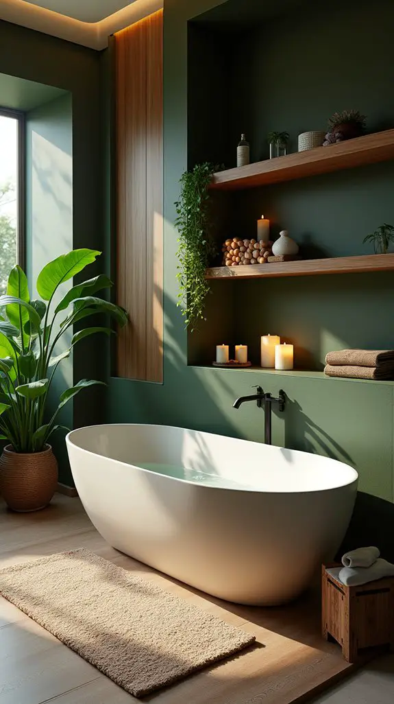 serene spa like bathroom retreat