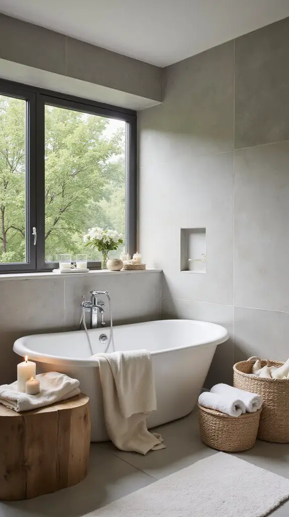 serene spa like sanctuary