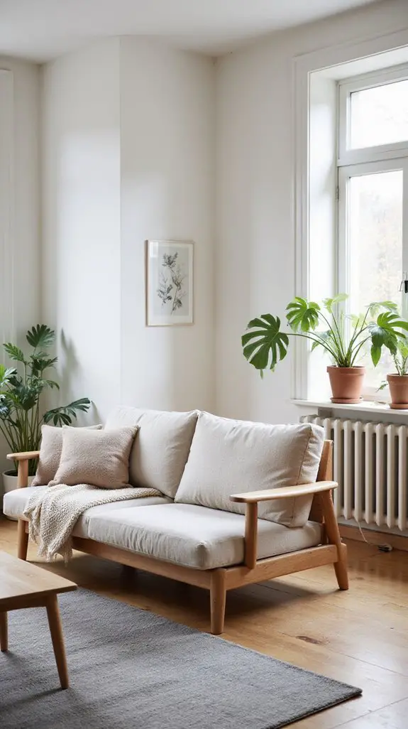 sleek comfortable scandinavian design