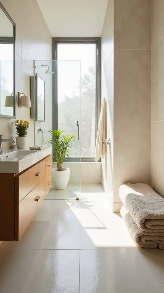 sleek modern easy to clean