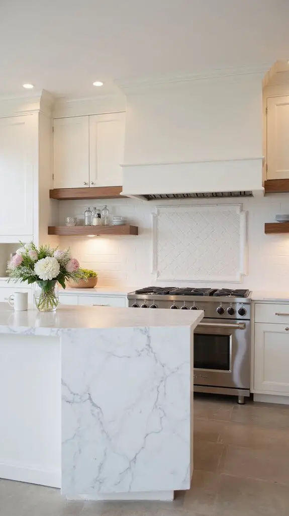 sleek modern kitchen design