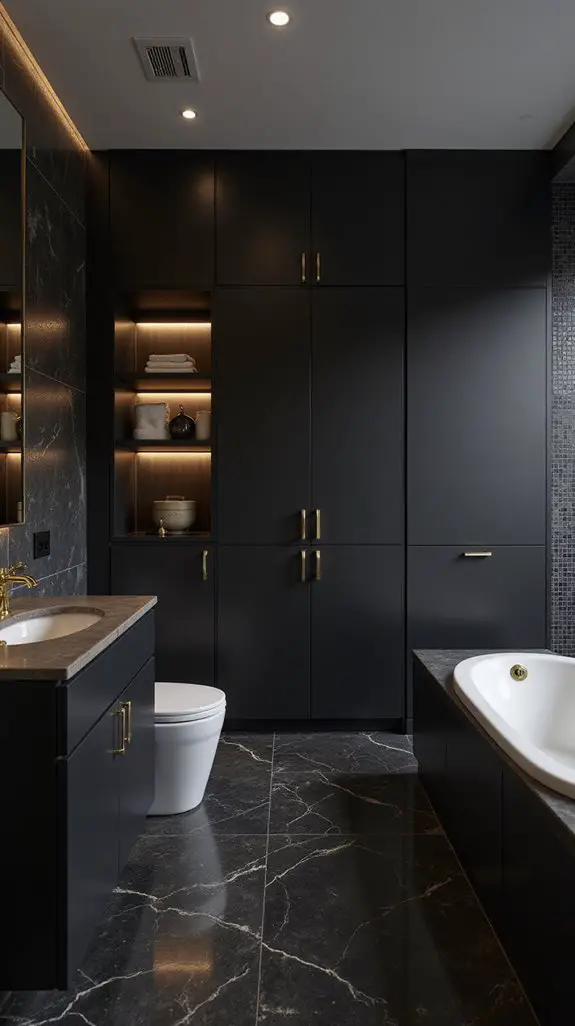 smart stylish bathroom storage