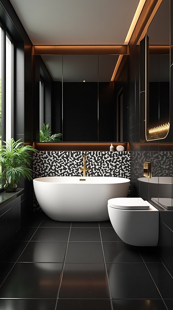 sophisticated black and white