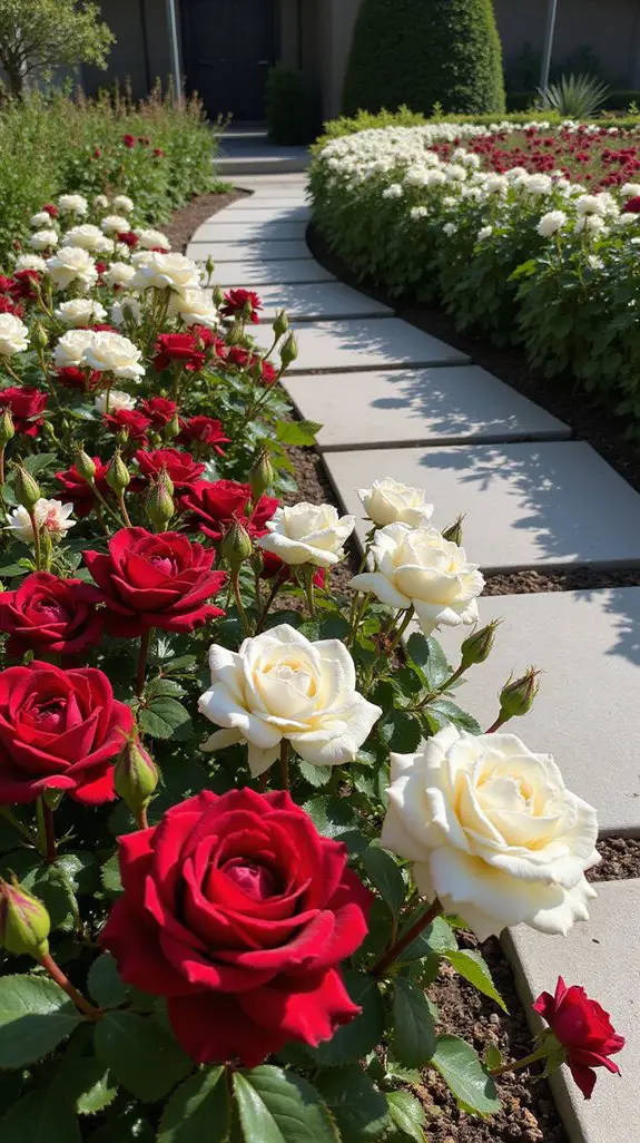 sophisticated minimalist rose design