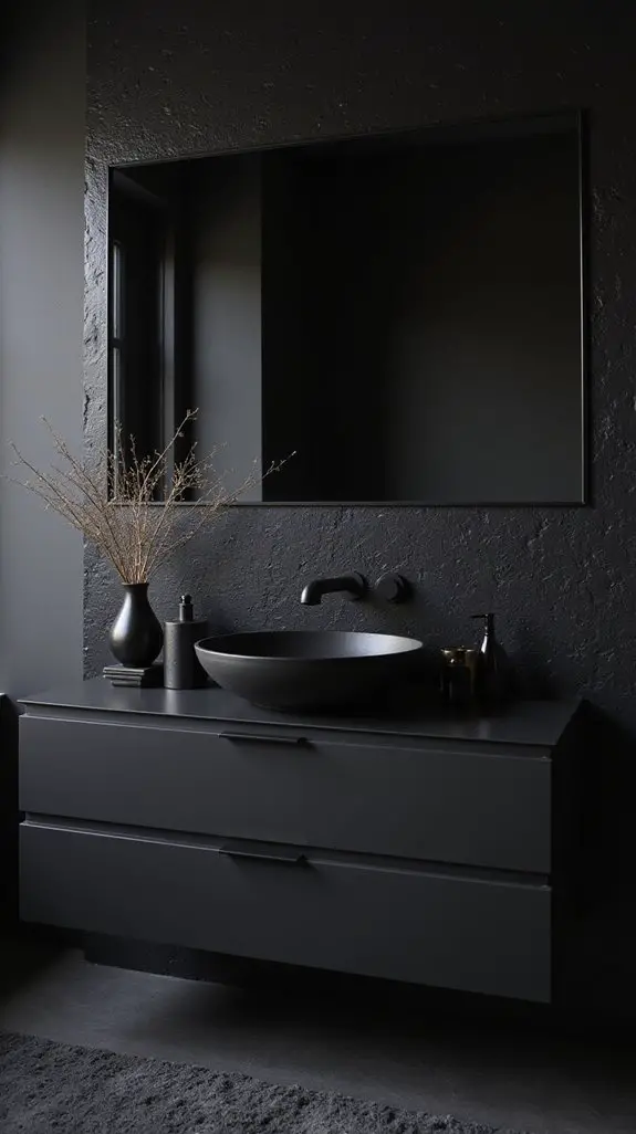 sophisticated monochrome black elegance