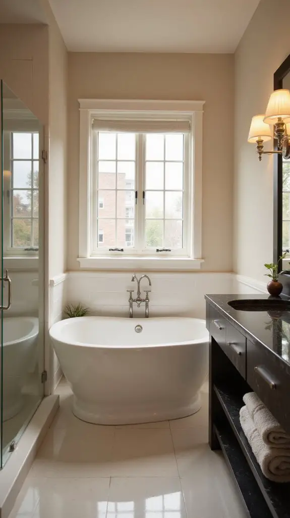 sophisticated neutral tone lighting