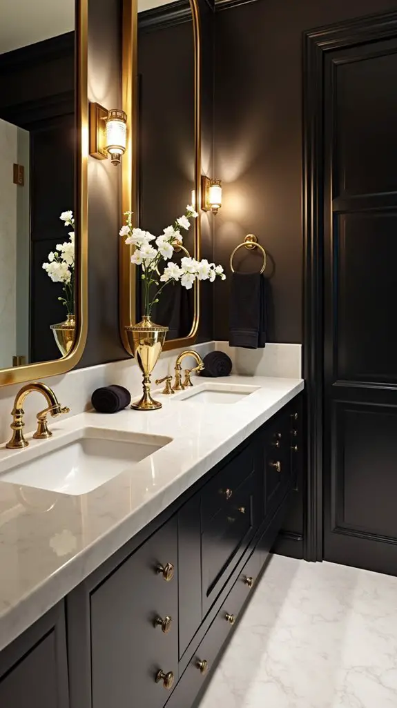 sophisticated white marble elegance