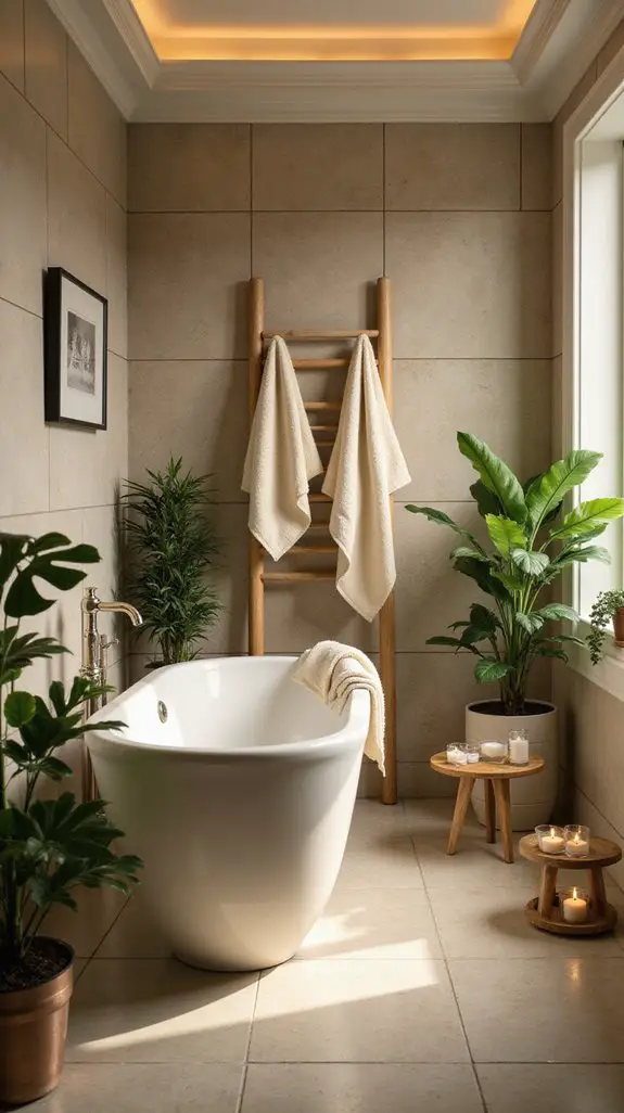 spa like bathroom tranquility