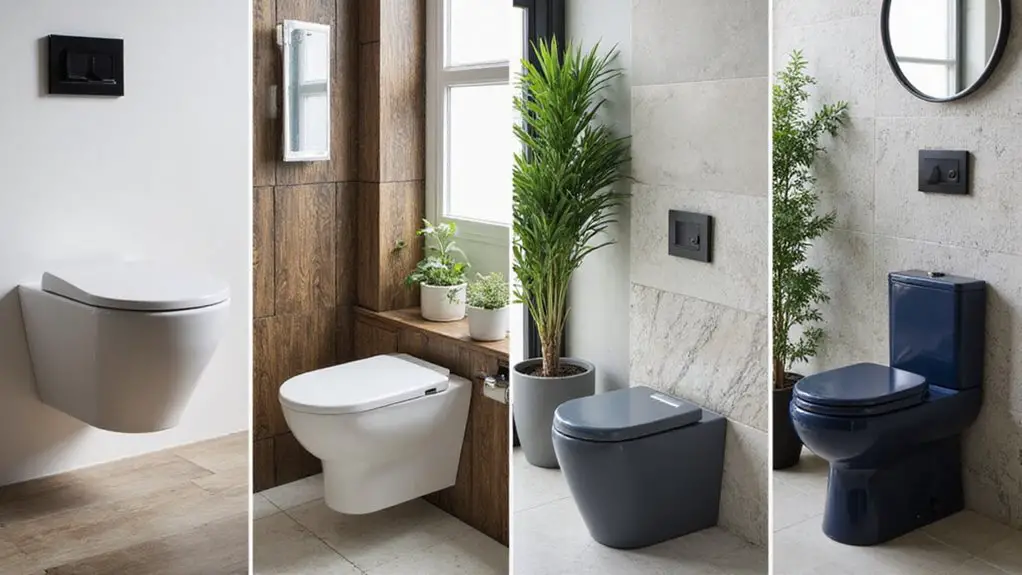 stylish and functional toilets