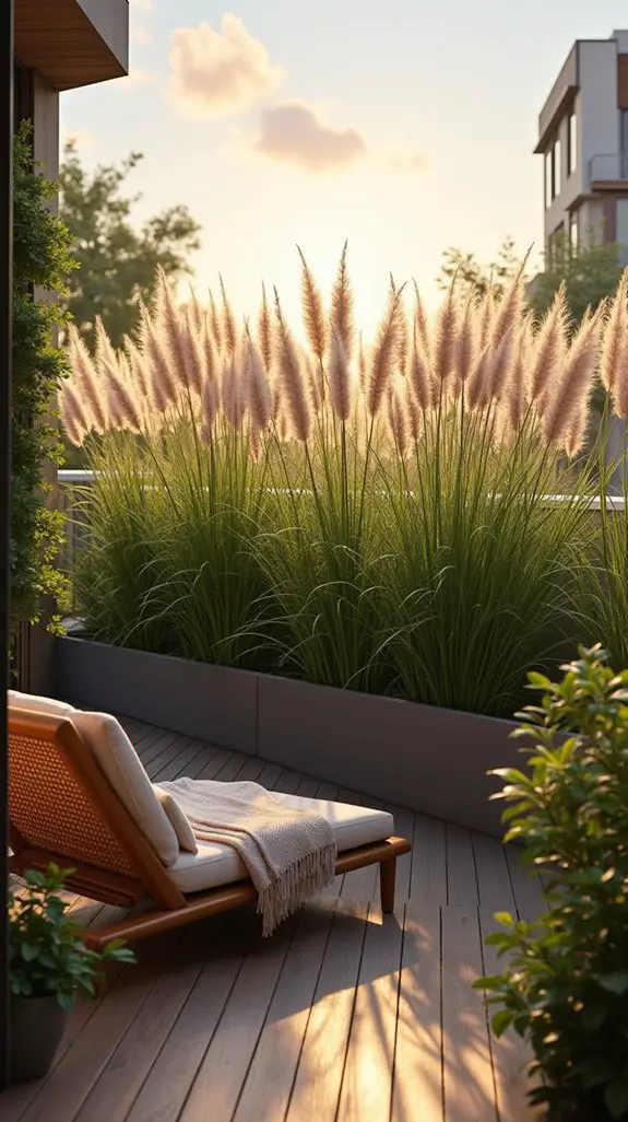 stylish balcony privacy solution