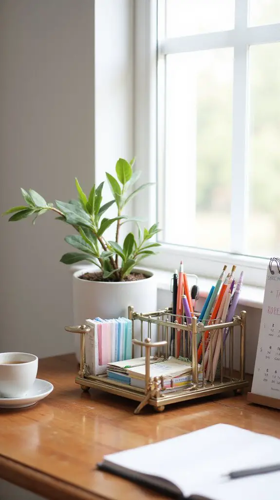 stylish functional workspace organizers