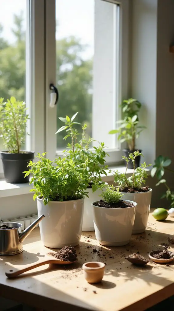 stylish indoor mini garden