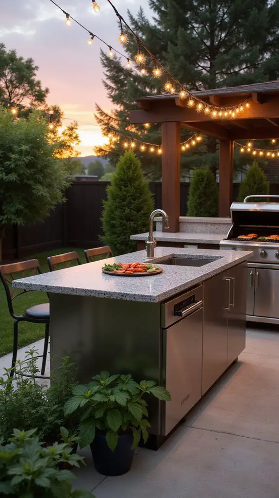 stylish multi functional kitchen island