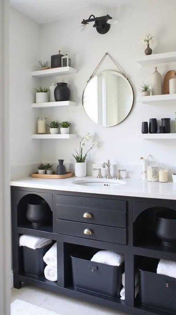 stylish open shelving solutions