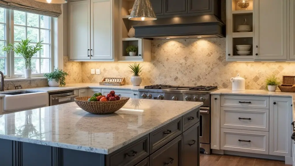 stylish stone backsplash ideas