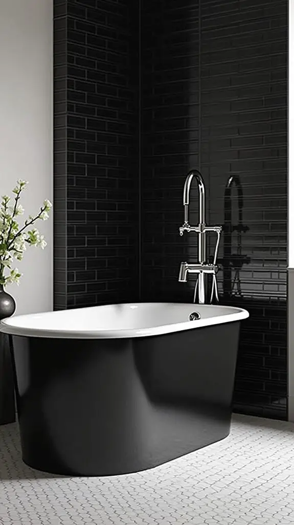 stylish subway tile accents