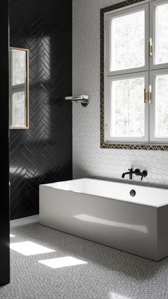 textured tiles for bathrooms