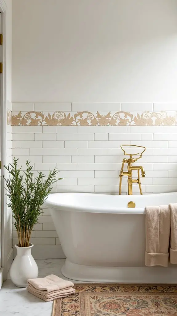 timeless vintage bathroom elegance