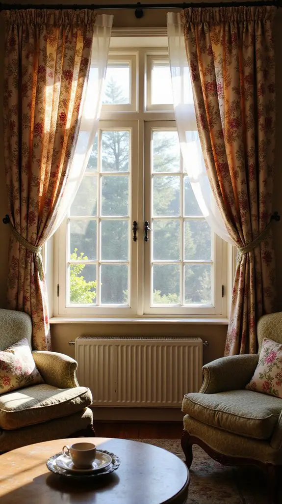 timeless vintage floral charm