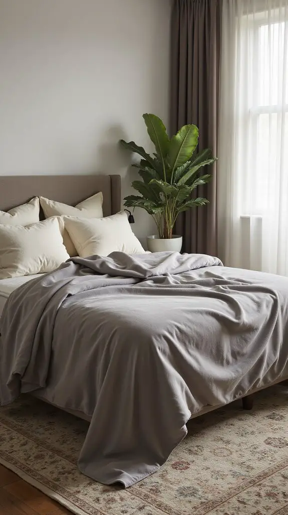 transform bedroom with plants