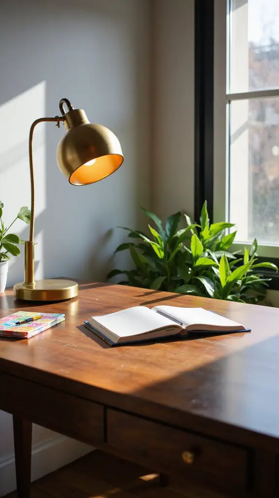 transformative statement desk lamp