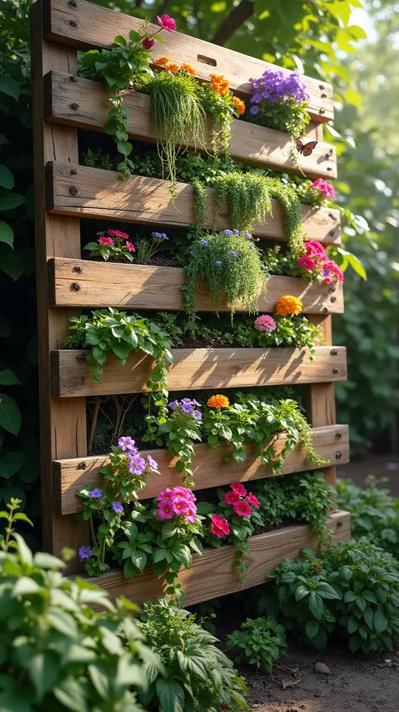 vertical garden pallet ideas