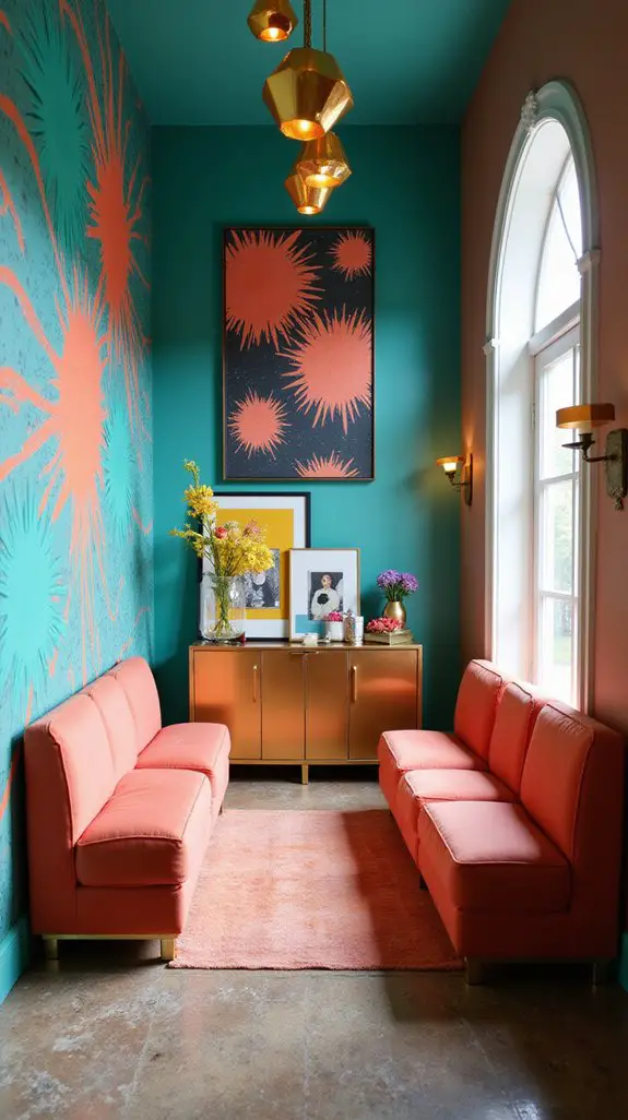vibrant hues energize spaces