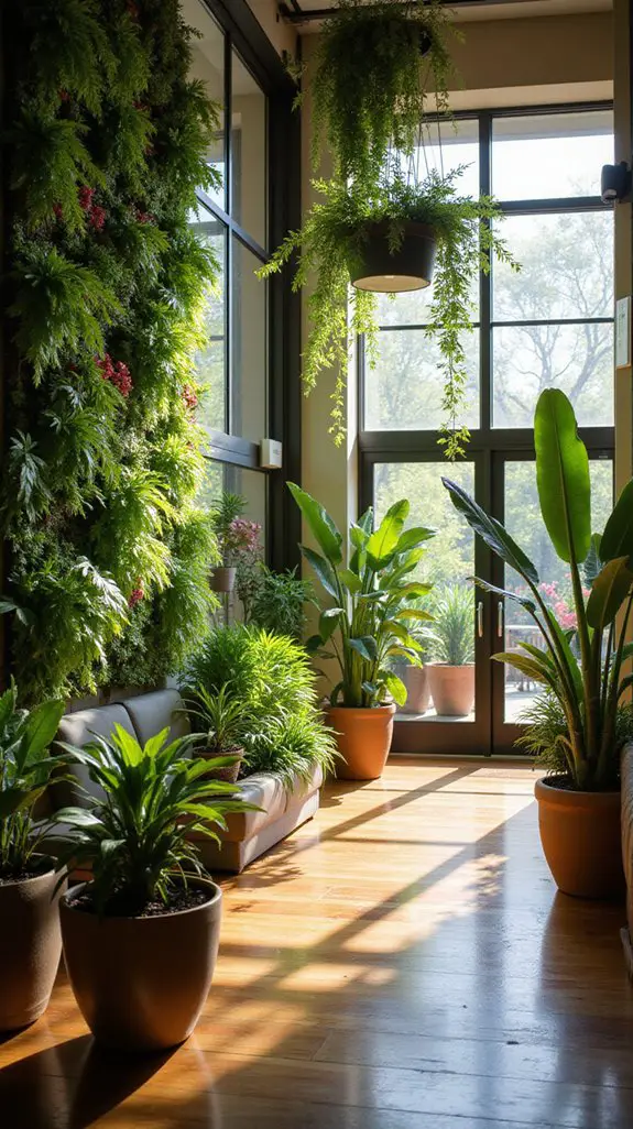 vibrant indoor plants enhance