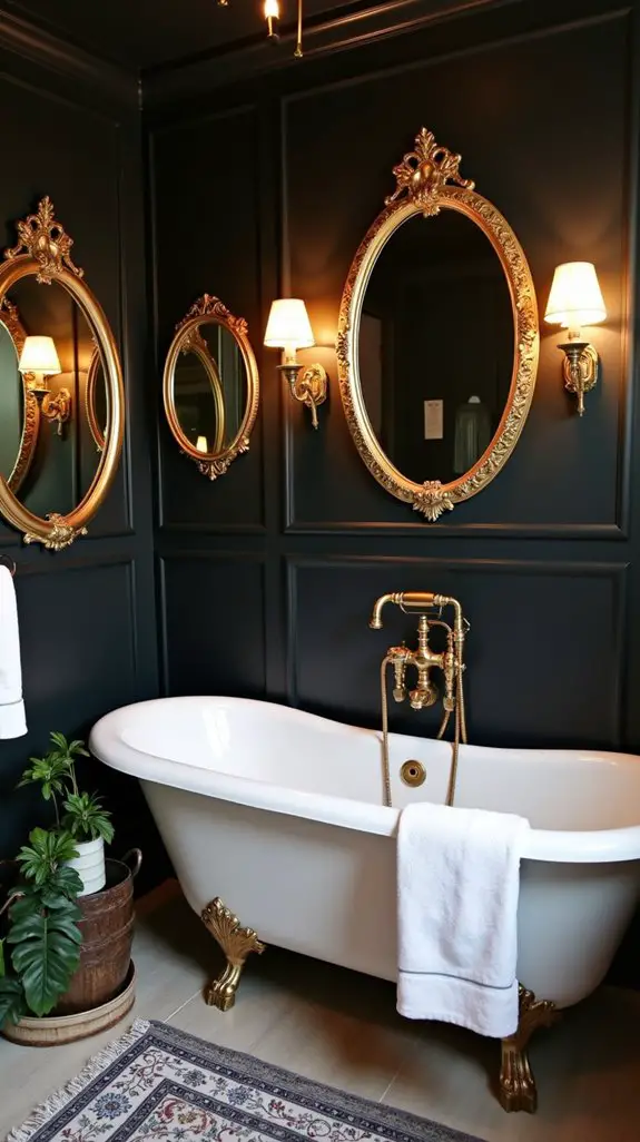 vintage charm for bathrooms
