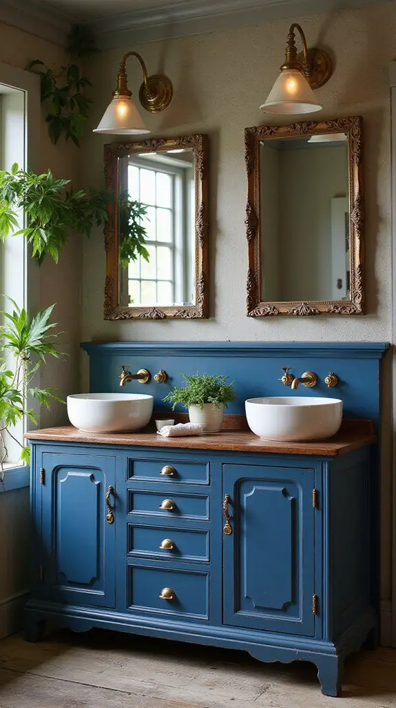 vintage elegance for bathrooms