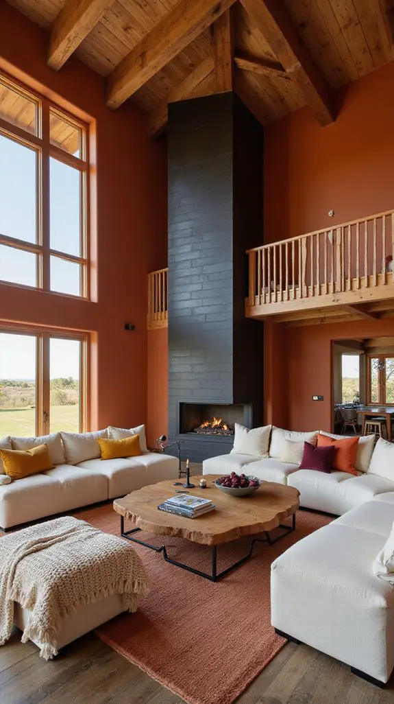 warm earthy color palette