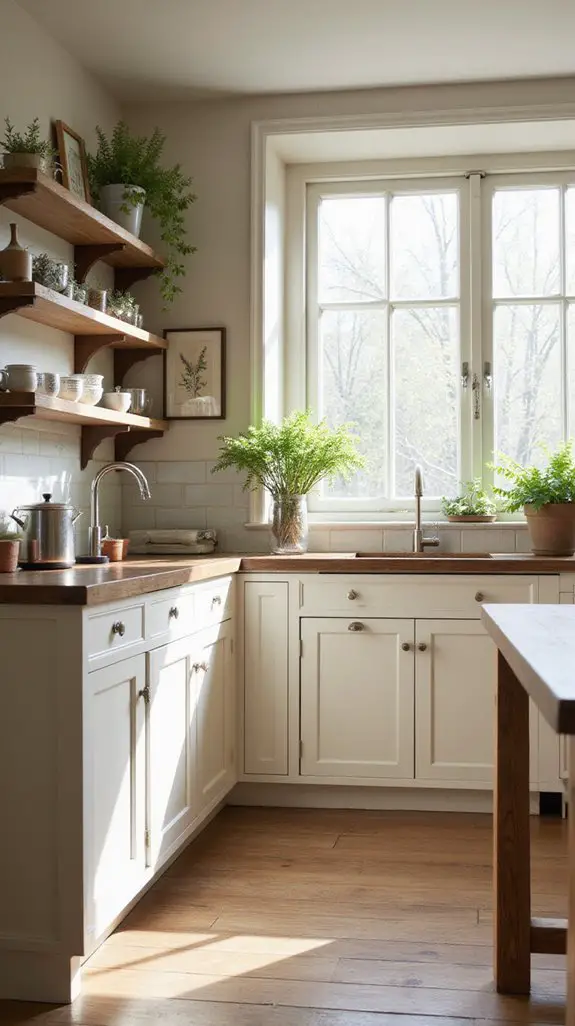 warm rustic wooden details