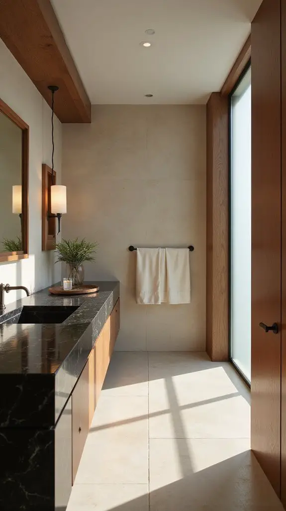 wood beige black harmony