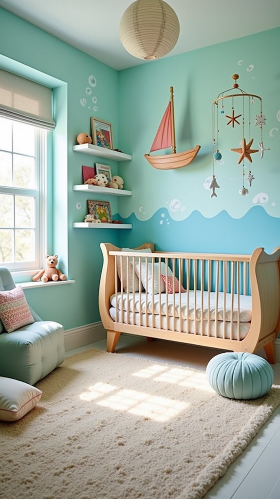 aquatic themed nursery decor