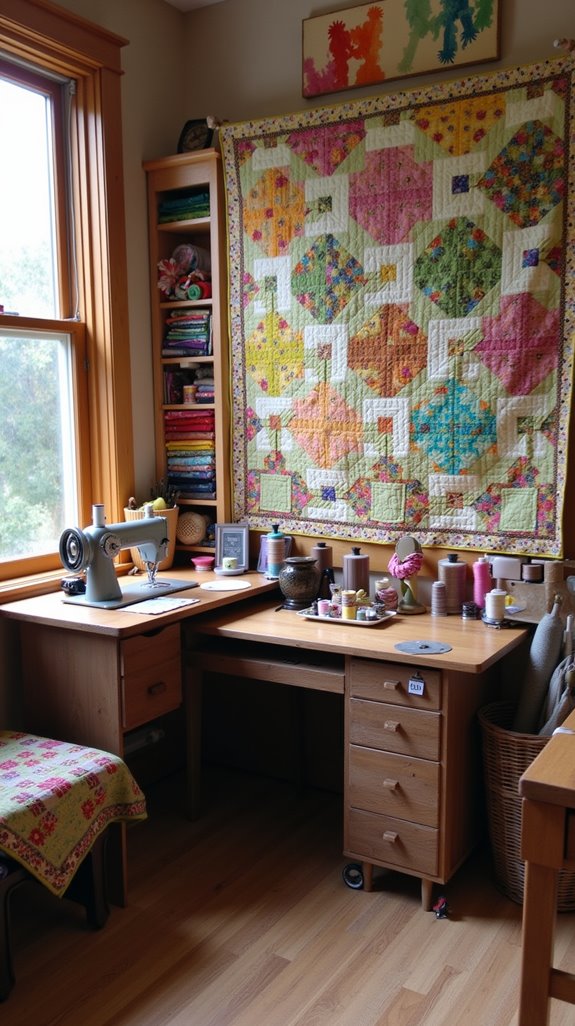 artful quilt display ideas