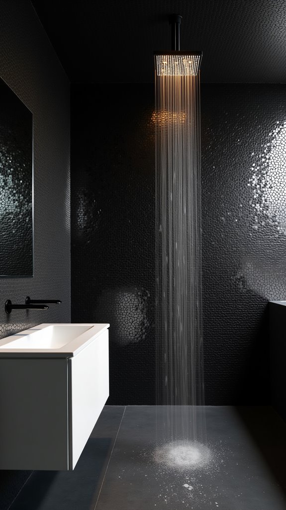 artistic black mosaic designs