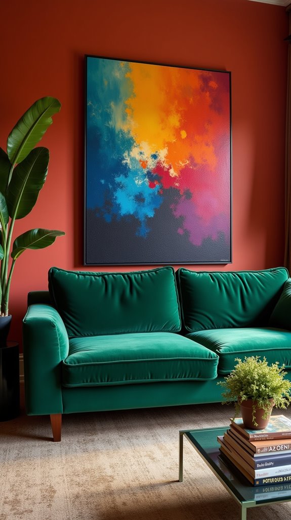 artwork enhances living spaces